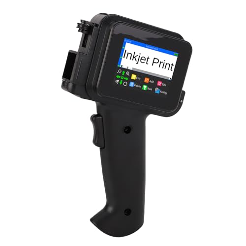 Fabater Tragbarer Tragbarer Drucker Mini Schnelltrocknen 12,7 Mm für Barcode -Codierungsdaten des QR -Codes, Genauer und Kompakter Drucker für Restaurants und Produktionssysteme von Fabater