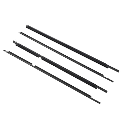 Fabater Türgürtel -Formmodell -Weatherstrip 68164 35030 Passform für N210 Haltbares Gummi Material Perfekte Versiegelung Zur Rauschvorbindung 4pcs Fensterdichtungsgürtel. von Fabater