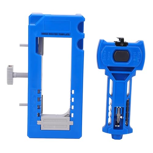 Fabater Türscharnier Router Jig Complete Installation Kit für eine Einfache Einrichtung und Anpassung für 1 3/8in oder 1 3/4in -Türen für Enthusiasten und Fachkräfte Fabater Türscharnier Router Jig Complete Installation Kit für eine Einfache Einrichtung und Anpassung für 1 3/8in oder 1 3/4in -Türen für Enthusiasten und Fachkräfte von Fabater