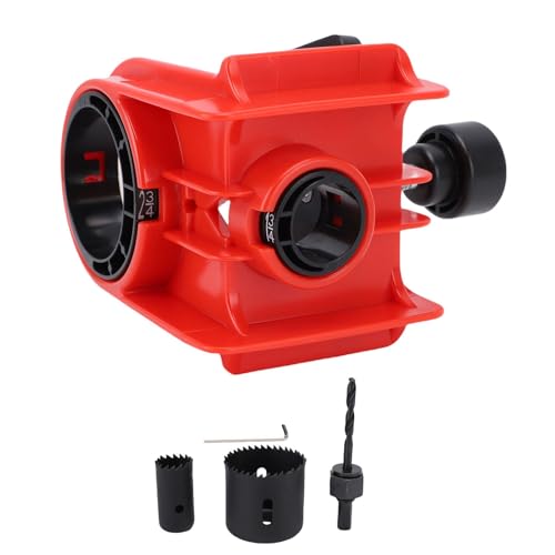 Fabater Türschloss-Installationssatz, verstellbarer Türschloss-Installationssatz mit Schablone für 1-3/8 Zoll bis 1-3/4 Zoll, Türschloss-Lochsägensatz für die Installation von Fabater Türschloss-Installationssatz, verstellbarer Türschloss-Installationssatz mit Schablone für 1-3/8 Zoll bis 1-3/4 Zoll, Türschloss-Lochsägensatz für die Installation von von Fabater