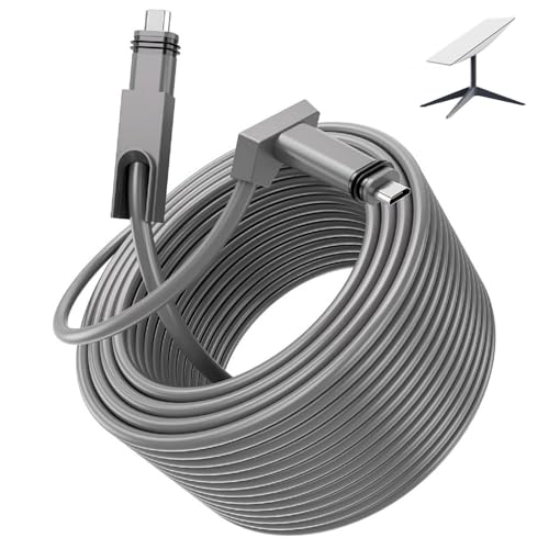 Rechteckkabel-Verlängerungskabel, Ersatzkabel für Rectangular Satellite V2, Starlink-Zubehör (15 Fuß langes Kabel) von Fabater