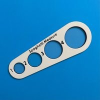 3D Gedruckte Spaghetti Maß Portion Kontrolle Pasta Werkzeug von Fabberforge