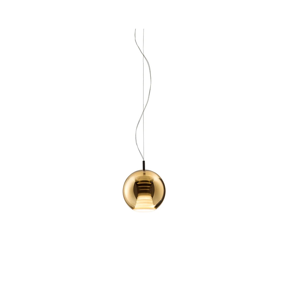 Fabbian - Beluga Royal Pendelleuchte Diameter 20 Gold von Fabbian