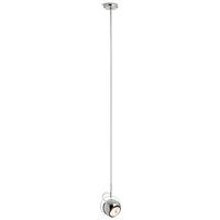 Fabbian Beluga Steel Pendelleuchte, 1-flg. von Fabbian