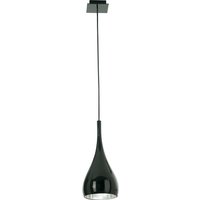 Fabbian Bijou Pendelleuchte schwarz,Ø: 16 cm von Fabbian