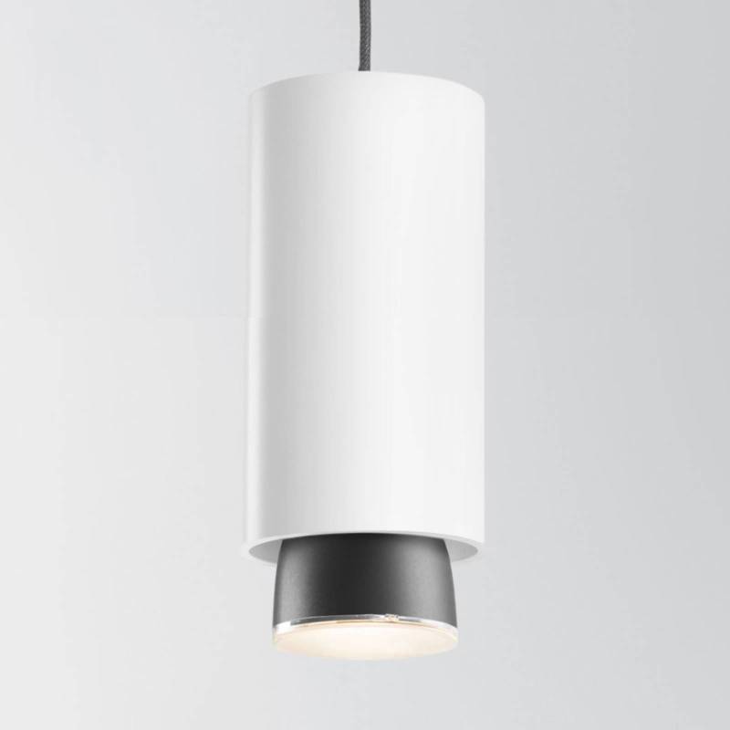 Fabbian Claque LED-Hängeleuchte 20 cm weiß von Fabbian