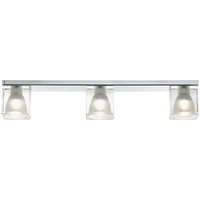 Fabbian Cubetto Deckenleuchte, 3-flg. transparent von Fabbian