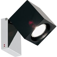 Fabbian Cubetto Wand- / Deckenleuchte, kippbar schwarz von Fabbian