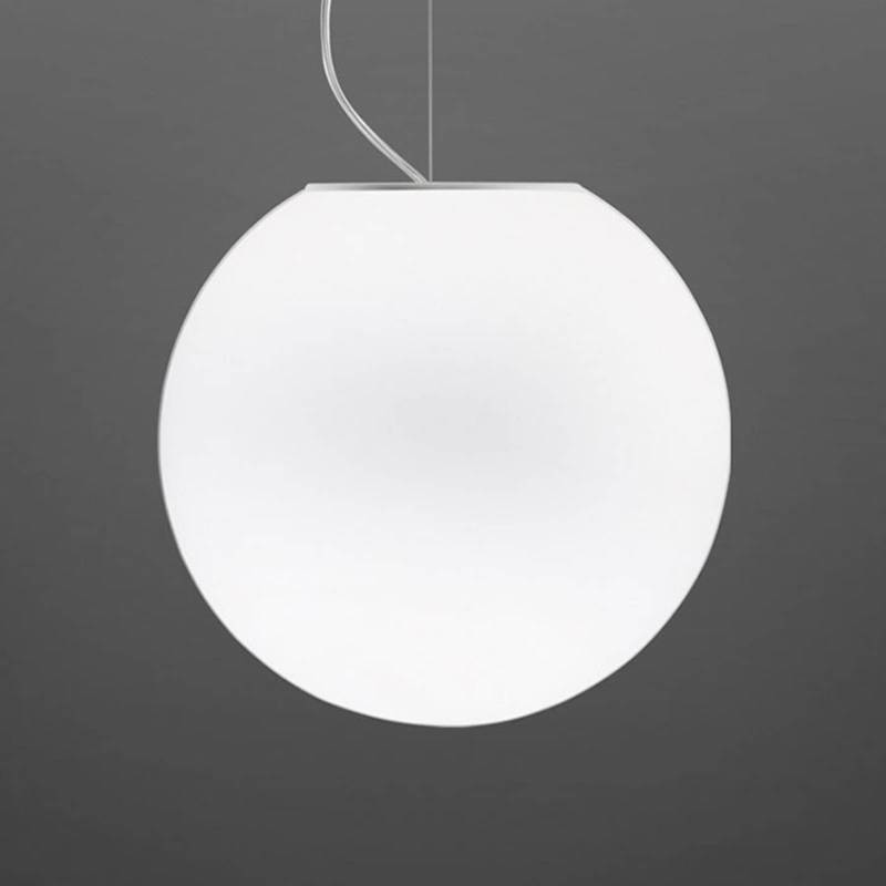 Fabbian Lumi Sfera Glas-Hängeleuchte, Ø 35 cm von Fabbian