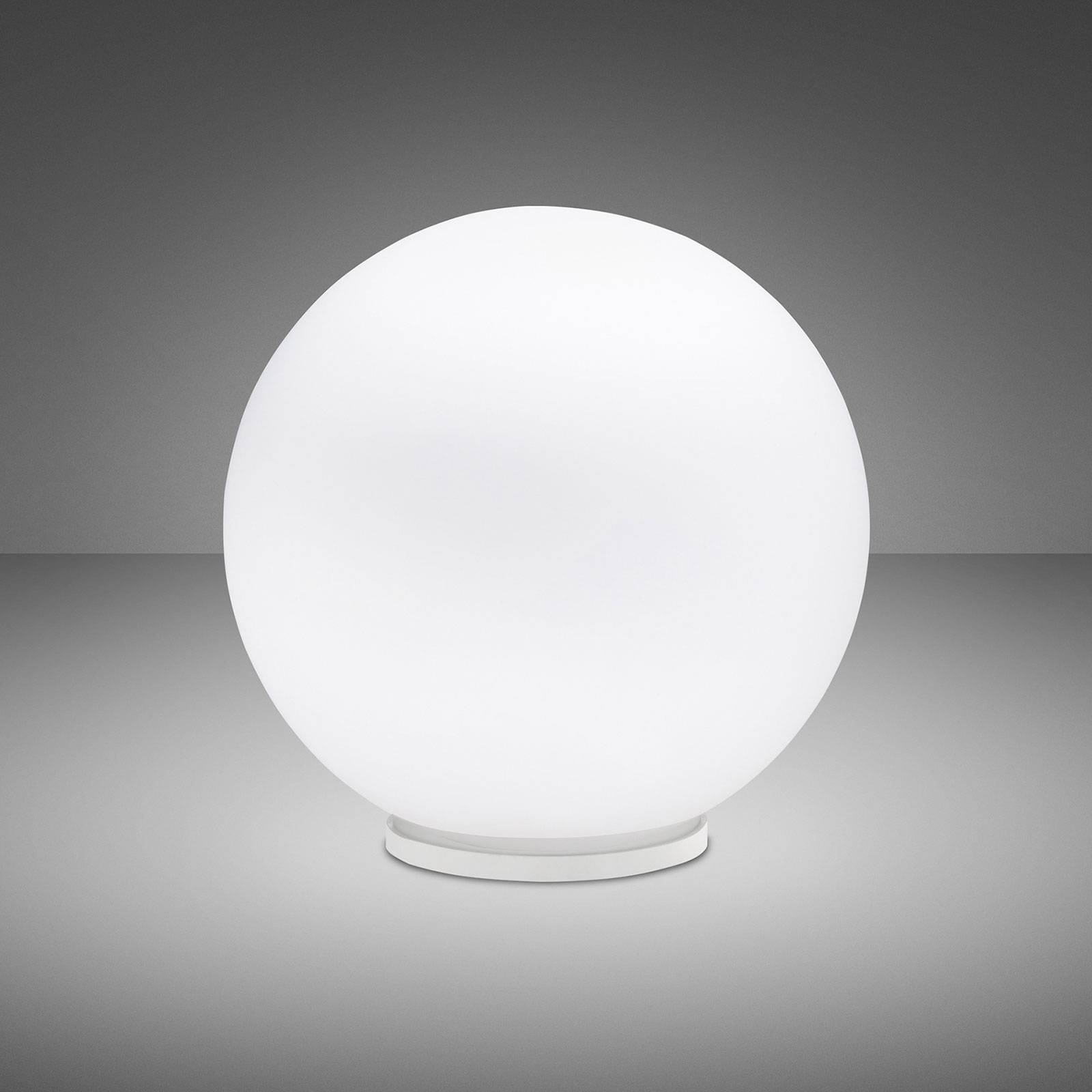 Fabbian Lumi Sfera Tischleuchte, liegend, Ø 35 cm von Fabbian