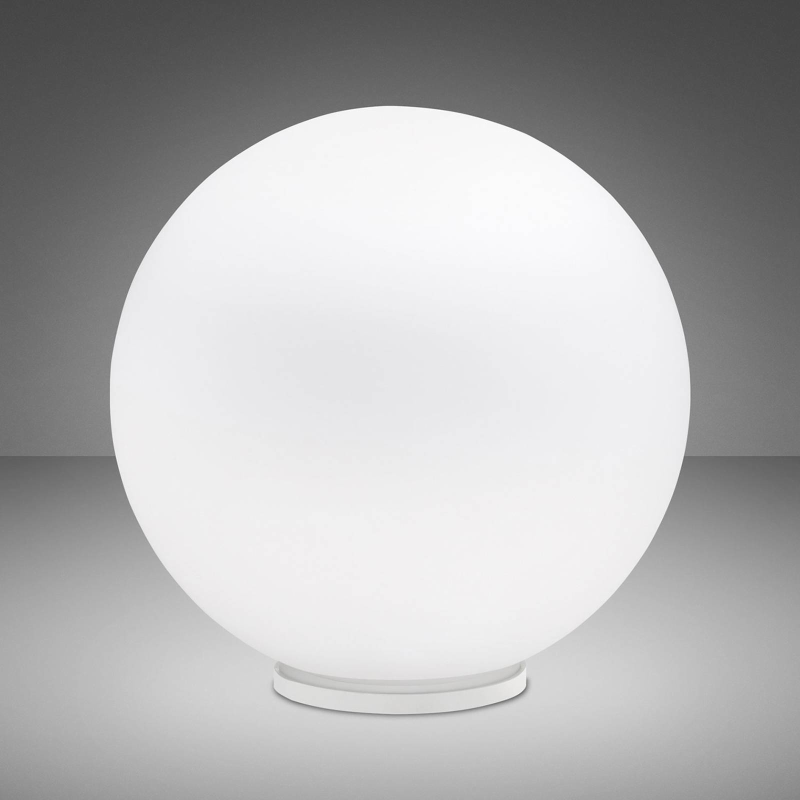 Fabbian Lumi Sfera Tischleuchte, liegend, Ø 40 cm von Fabbian