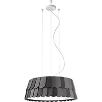 Fabbian Roofer Pendelleuchte, Ø: 59 cm anthrazit von Fabbian