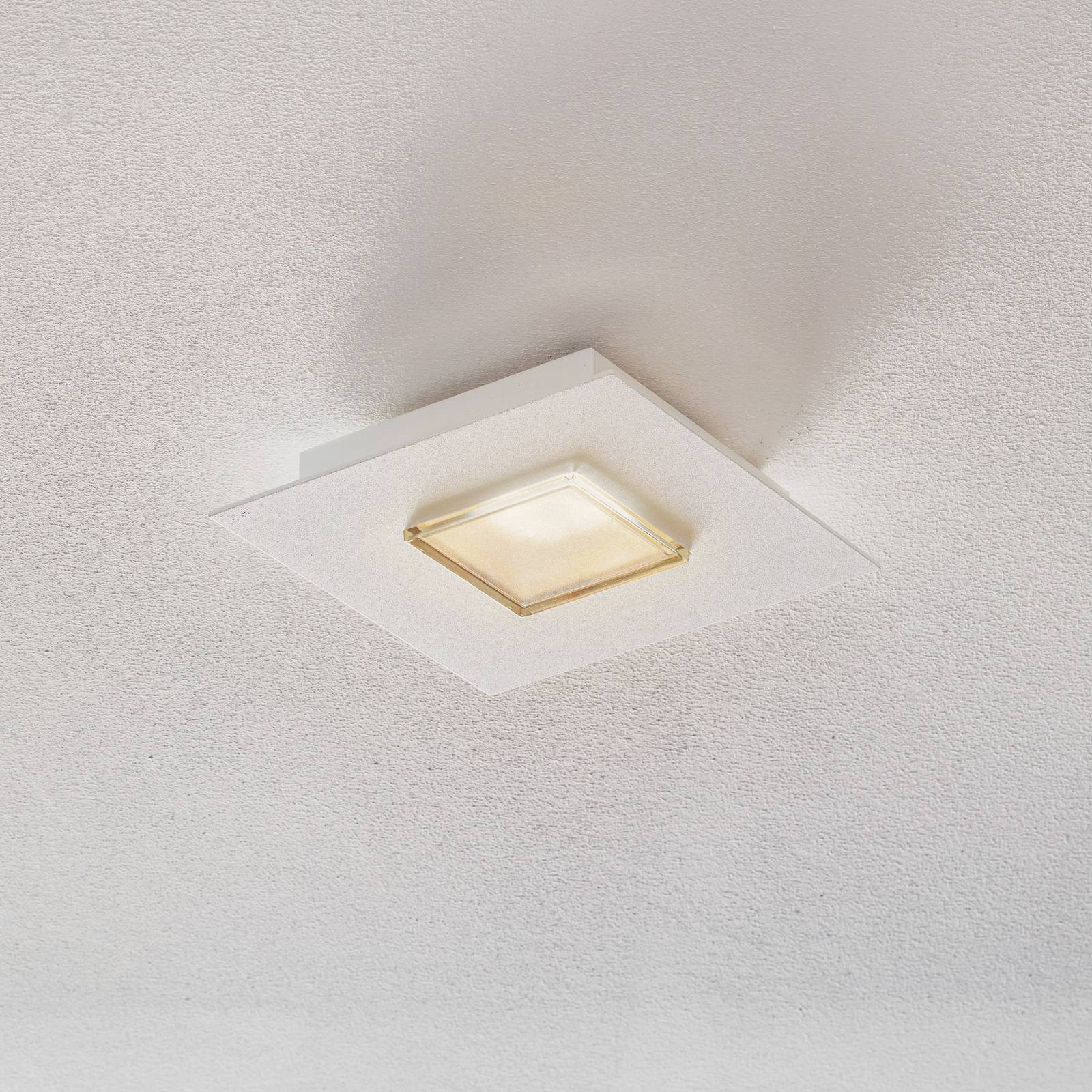 Fabbian Quarter - quadratische LED-Deckenleuchte von Fabbian