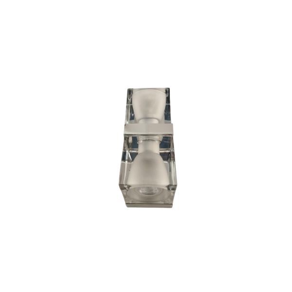 Wandleuchte Cubetto aus Kristall, Fabbian von Fabbian