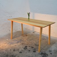Handgemachter Tisch Aus Esche // Moderner Küchentisch Holz //Esszimmertisch Massivholz von FabelholzManufaktur