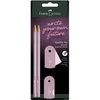 FABER-CASTELL Bleistift-Set Grip Sparkle von Faber-Castell