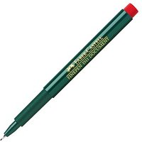 FABER-CASTELL 1511 Fineliner rot 0,4 mm, 1 St. von Faber-Castell