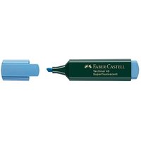 FABER-CASTELL 48 Textmarker blau, 1 St. von Faber-Castell