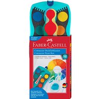 FABER-CASTELL Connector Wasserfarbkasten 12 Farben von Faber-Castell