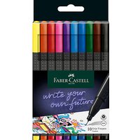 FABER-CASTELL Grip Fineliner farbsortiert 0,4 mm, 1 St. von Faber-Castell