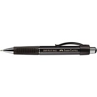 FABER-CASTELL Kugelschreiber GRIP Plus Ball schwarz, Schreibfarbe: blau, 1 St. FABER-CASTELL Kugelschreiber GRIP Plus Ball schwarz, Schreibfarbe: blau, 1 St. von Faber-Castell