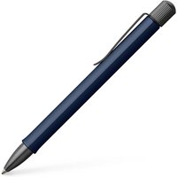 FABER-CASTELL Kugelschreiber Kugelschreiber Hexo blau 0.6 mm Schwarz von Faber-Castell