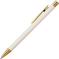 FABER-CASTELL Kugelschreiber Neo Slim marshmallow/gold, Schreibfarbe: schwarz, 1 St. von Faber-Castell