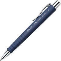 FABER-CASTELL Kugelschreiber POLY BALL M blau Schreibfarbe blau, 1 St. von Faber-Castell