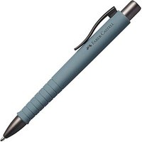FABER-CASTELL Kugelschreiber POLY BALL Urban Stone Grey, Schreibfarbe: blau, 1 St. von Faber-Castell