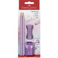 FABER-CASTELL Bleistift-Set Grip Sparkle von Faber-Castell