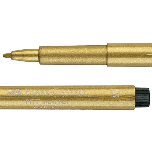 Faber Castell : Pitt : Artist Pen : Gold von Faber-Castell