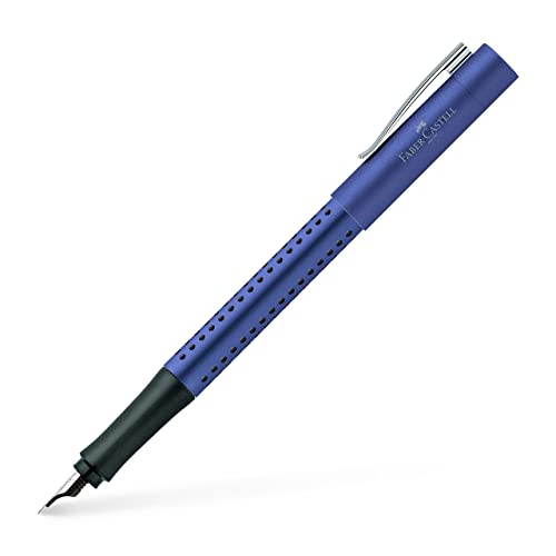 Faber-Castell 140902 - Füller Grip 2011, Feder M, blau von Faber-Castell