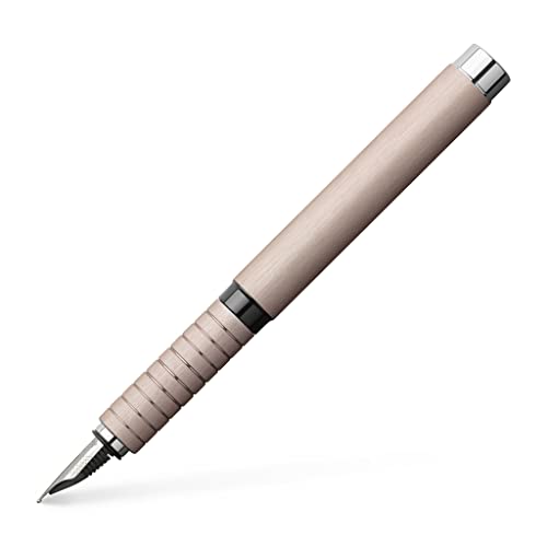 Faber-Castell 148422 - Füller Essentio, Feder EF, Aluminium Rose von Faber-Castell