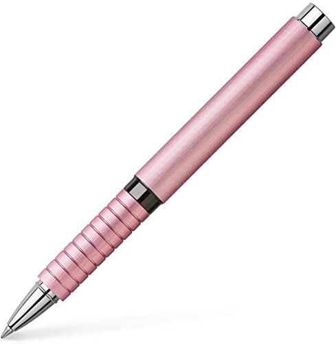 Faber-Castell 148435 -Tintenroller Essentio, Aluminium rosé, 1 Stück von Faber-Castell