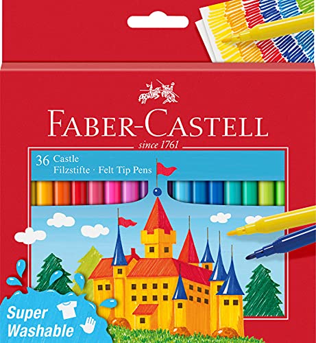 FABER-CASTELL 554203 - Filzstift Castle, 36er Kartonetui FABER-CASTELL 554203 - Filzstift Castle, 36er Kartonetui von Faber-Castell
