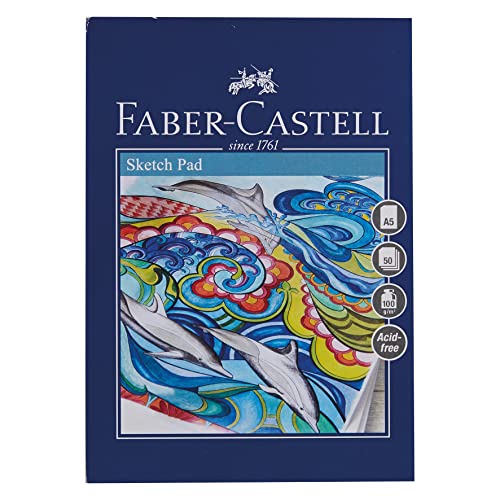 Faber-Castell Creative Studio Skizzenblock, A5 100 g / m² Block mit 50 Blatt von Faber-Castell