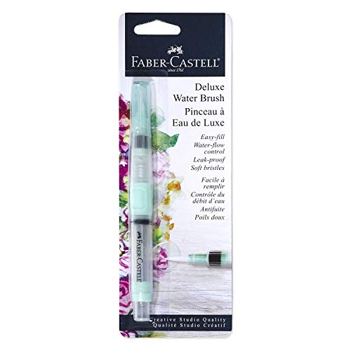 Faber Castell Deluxe Wasserpinselstift, nachfüllbar, Aqua-Pinselstift für Aquarell von Faber-Castell