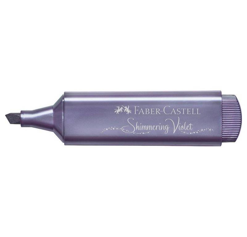 Faber-Castell Klebeband FABER-CASTELL Textmarker TEXTLINER 1546 Metallic, violett von Faber-Castell
