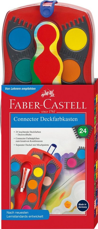 Faber-Castell Malerset Connector, (24-St) von Faber-Castell