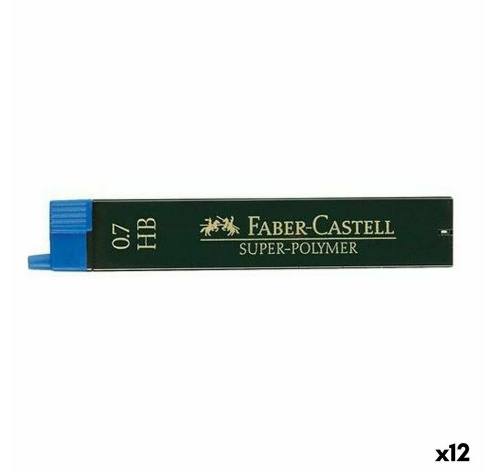 Faber-Castell Papierscheren 12 SUPER-POLYMER Bleistiftminen HB 0,7 mm von Faber-Castell