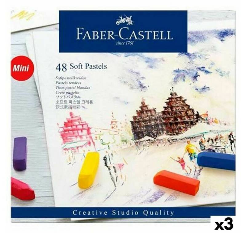 Faber-Castell Papierscheren Stück Kreide 3 Stück von Faber-Castell