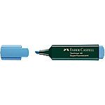 Faber-Castell Superfluorescent Textliner 48 Textmarker Blau Mittel Keilspitze 1 - 5 mm Nachfüllbar von Faber-Castell