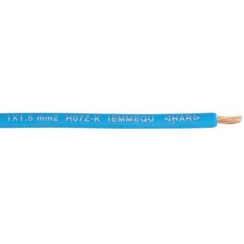 Faber Kabel 040325 Litze H05Z-K 1 x 1mm² Dunkelblau 100m von Faber Kabel