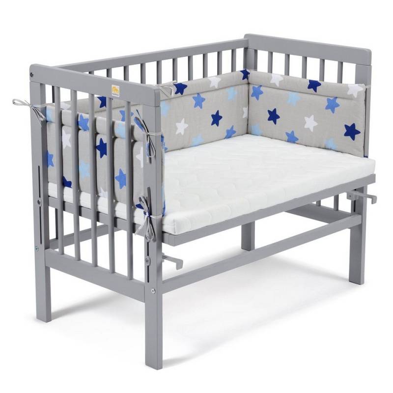 FabiMax Beistellbett Basic Plus grau FabiMax Beistellbett Basic Plus grau von FabiMax