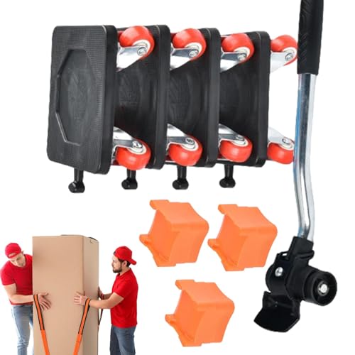 Möbeltransporter, Werkzeug zum Bewegen von Möbelliften | Hochleistungs-Geräterollen - Kühlschrankschieber, Gerätetransportschieber, Möbeltransportschieber zum Bewegen Schwerer Möbel von Fabixoin