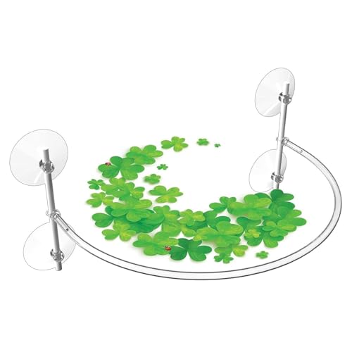 Fabixoin Schwimmender Pflanzenring für Aquarien, schwimmender Pflanzenzaun | Fischfutterring Schwimmender Pflanzenring | Futterring, modisches Design, Aquarium-Filterzubehör von Fabixoin