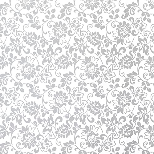 Fablon Klebefolie Heritage, 45 cm x 2 m, Silber von Fablon