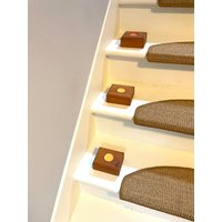 3Er Set Teelichthalter Aus Altholz/Holz Rustikal Handgemacht Umweltfreundlich von FabodeCeramics