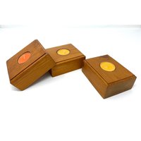 Kleiner Teelichthalter Für Eine Kerze Aus Altholz/Rustikales Holz Handgemacht Umweltfreundlich von FabodeCeramics