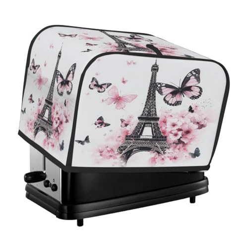 Eiffelturm-Abdeckung für Toaster, 2 Scheiben, Staubschutz für Brotmaschine, kleine Küchengeräte von Fabpuro
